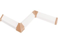 Kaindl Súprava rohov a koncoviek na lišty k pracovnej doske 1085 svetlo hnedá