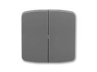 ABB Kryt spínača TANGO 3558A-A652 S2 dymovo sivý 20,1 x 62,25 x 62,25 mm ABB Kryt spínača TANGO 3558A-A652 S2 dymovo sivý 20,1 x 62,25 x 62,25 mm