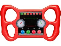 SwingKing Závodný volant červený, 30 x 18 x 2,6 cm SwingKing Závodný volant červený, 30 x 18 x 2,6 cm