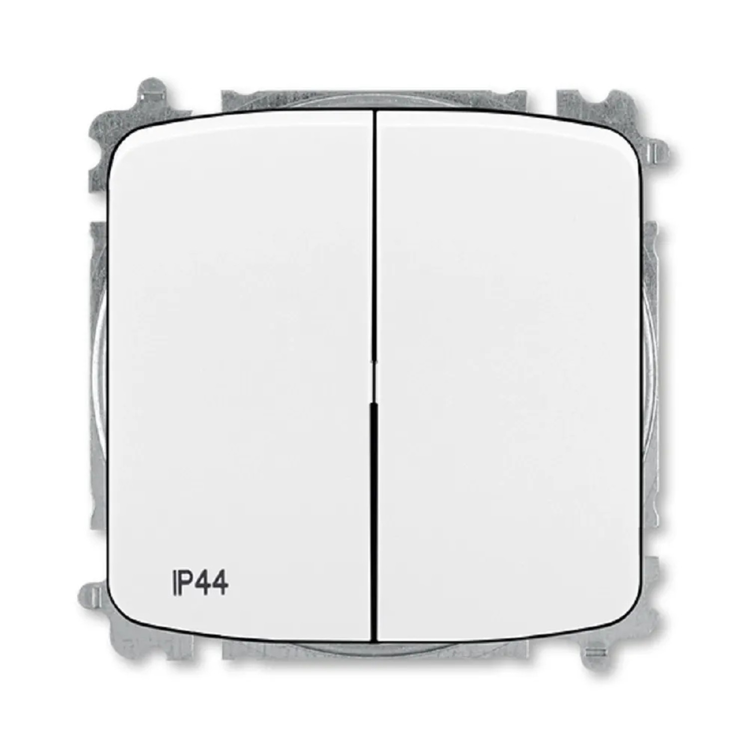 E-shop ABB Sériový/lustrový spínač TANGO 3559A-A05940 B, biely, 48 x 150 x 110 mm