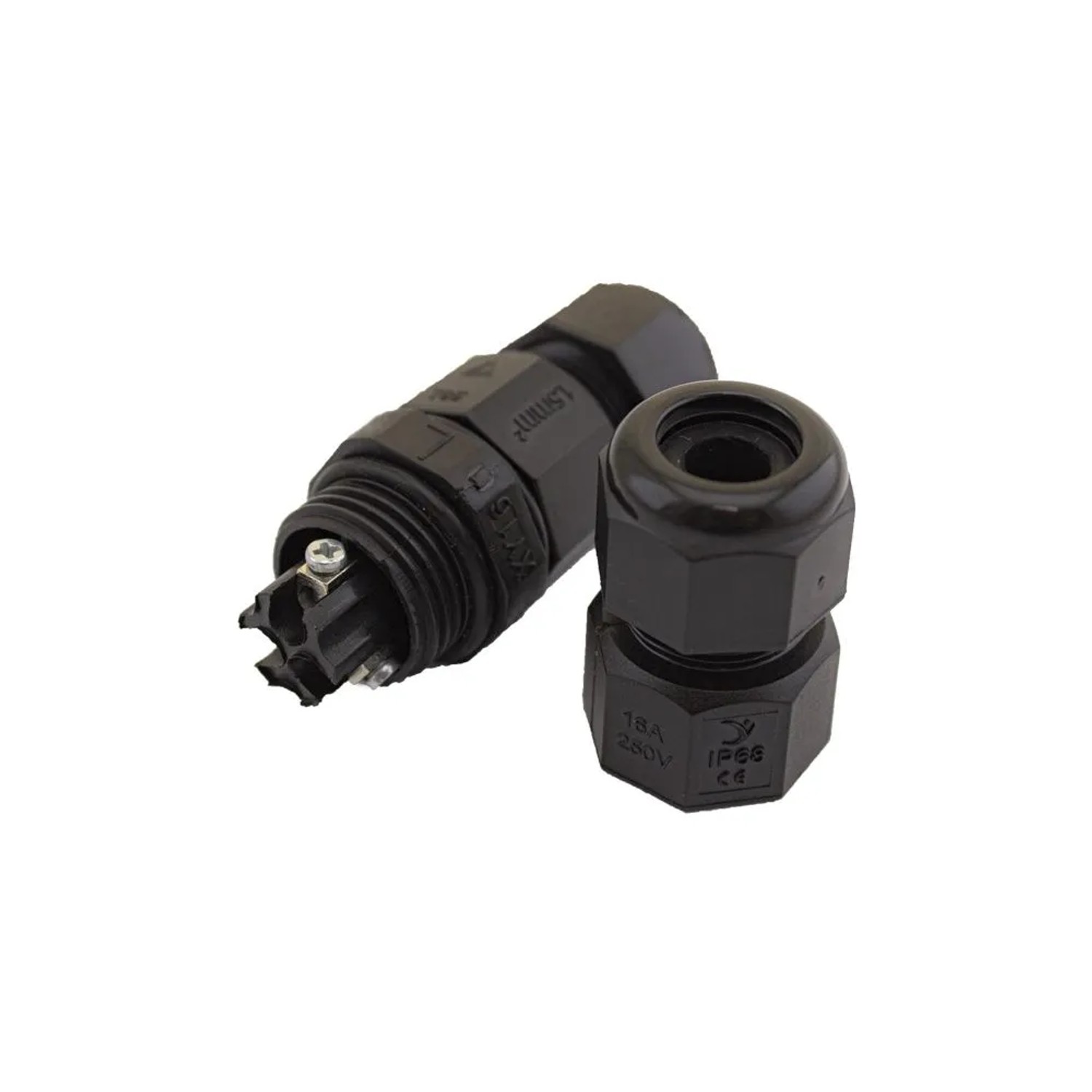 E-shop FK Technics Skrutkovaná káblová spojka MINI IP68, typ I, 3x1,5mm2, 250V/16A