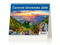 Helma 365 Stolový kalendár MiniMax Čarovné Slovensko 2026