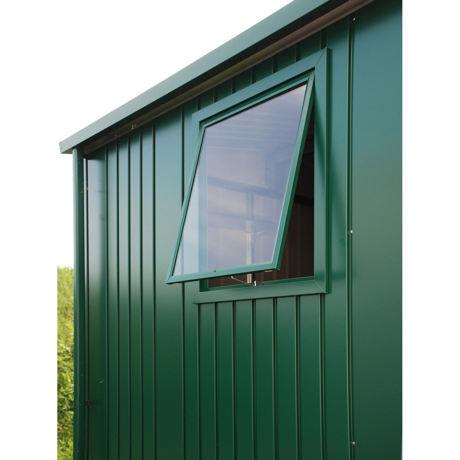 E-shop Biohort Okno pre záhradný domček Europa kremeňovo sivá, 73,3 x 5 x 176 cm