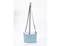 Plastia Samozavlažovacia závesná žardina Berberis sivomodrá+biela pr. 30x19,8 cm