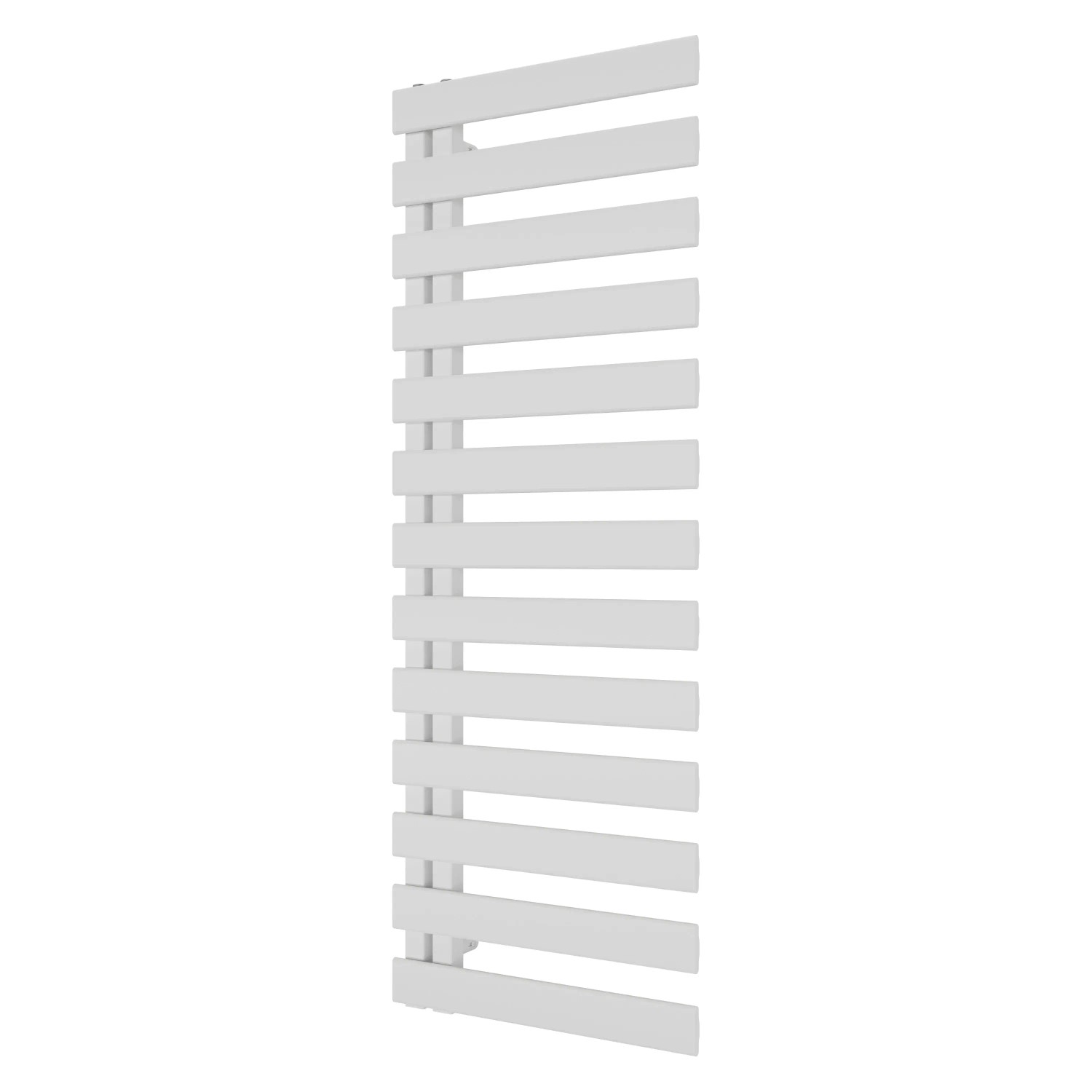 E-shop Azur Dizajnový kúpeľňový radiátor Lilly, 751 W, biela, 140 x 60 cm