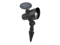 Solárne svietidlo čierne