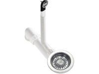 Helika Drezový výpust s prepadom AQF-001V-201, nerezová oceľ, pr. 114 mm