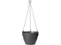 elho Závesný kvetináč Vibia Campana antracitový, pr. 26 x 18 cm