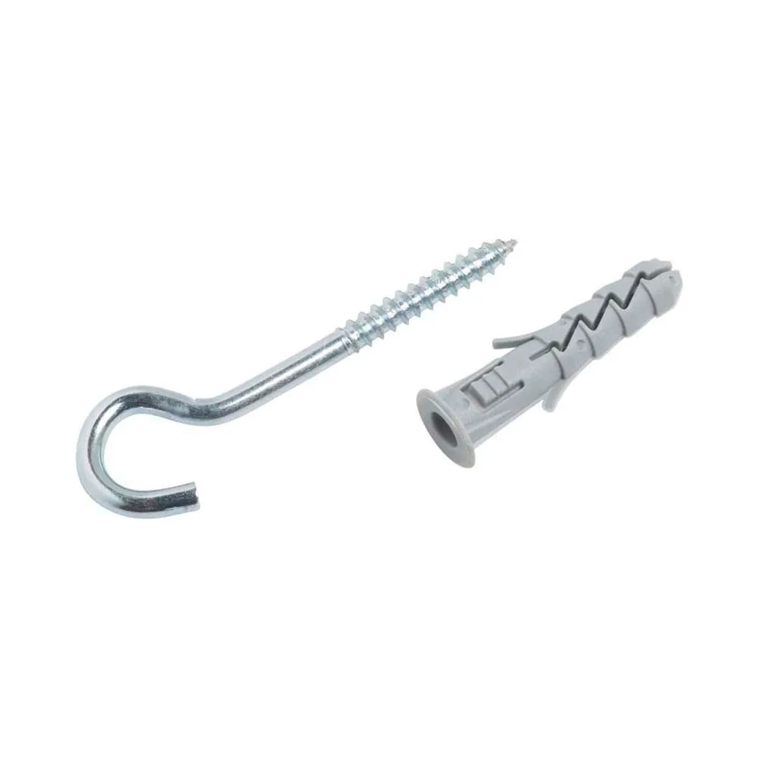 E-shop LUX-TOOLS Rozperná hmoždinka pr. 8 x 40 mm, vr. háku 4 x 60 mm, 4 ks
