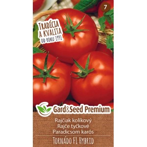 GardenSeed Premium Semienka Rajčiak kolíkový Tornádo F1