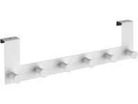 Wenko Vešiak na dvere Celano, 6 háčikov, biela 39 x 11 x 5,5 cm Wenko Vešiak na dvere Celano, 6 háčikov, biela 39 x 11 x 5,5 cm