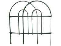 Kovový záhradný plôtik, zelená, 45 cm x 3 m Kovový záhradný plôtik, zelená, 45 cm x 3 m