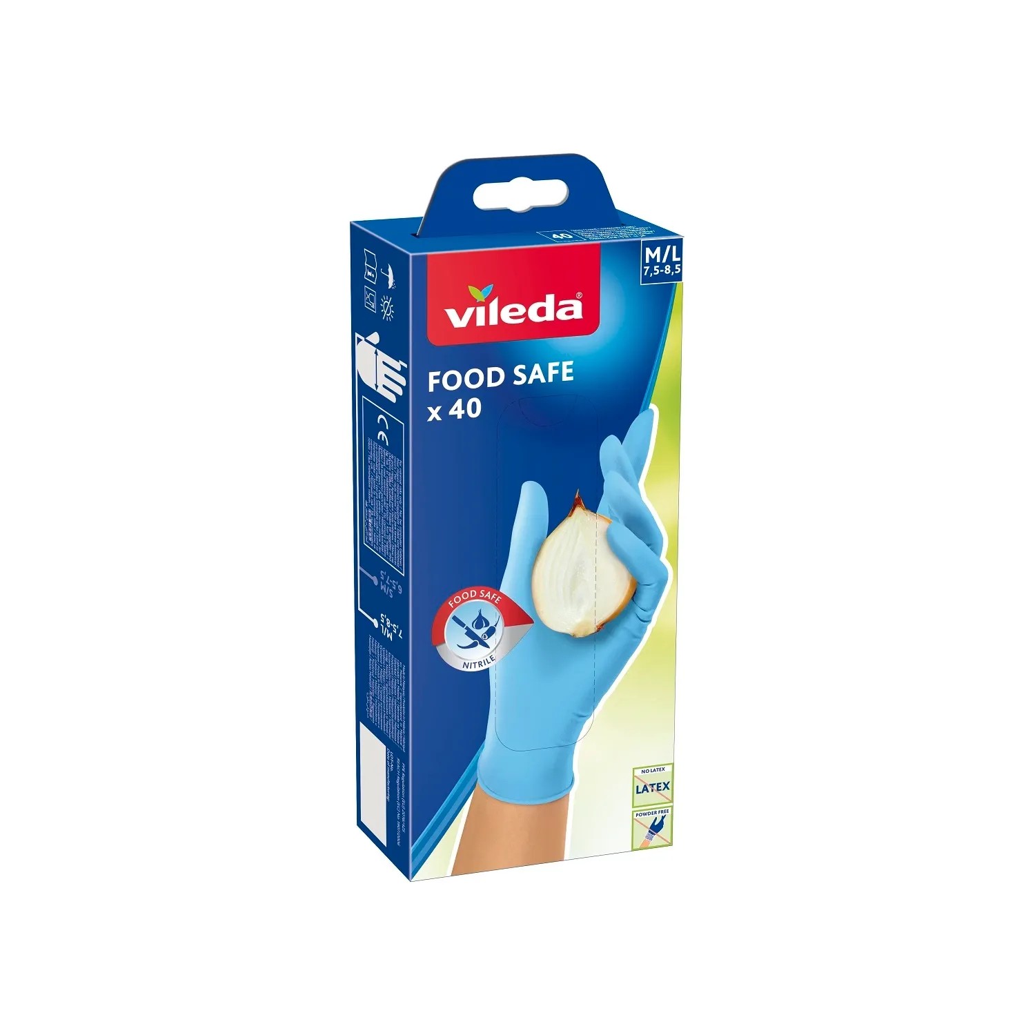 E-shop Vileda Food Safe rukavice veľ. M/L, 40 ks
