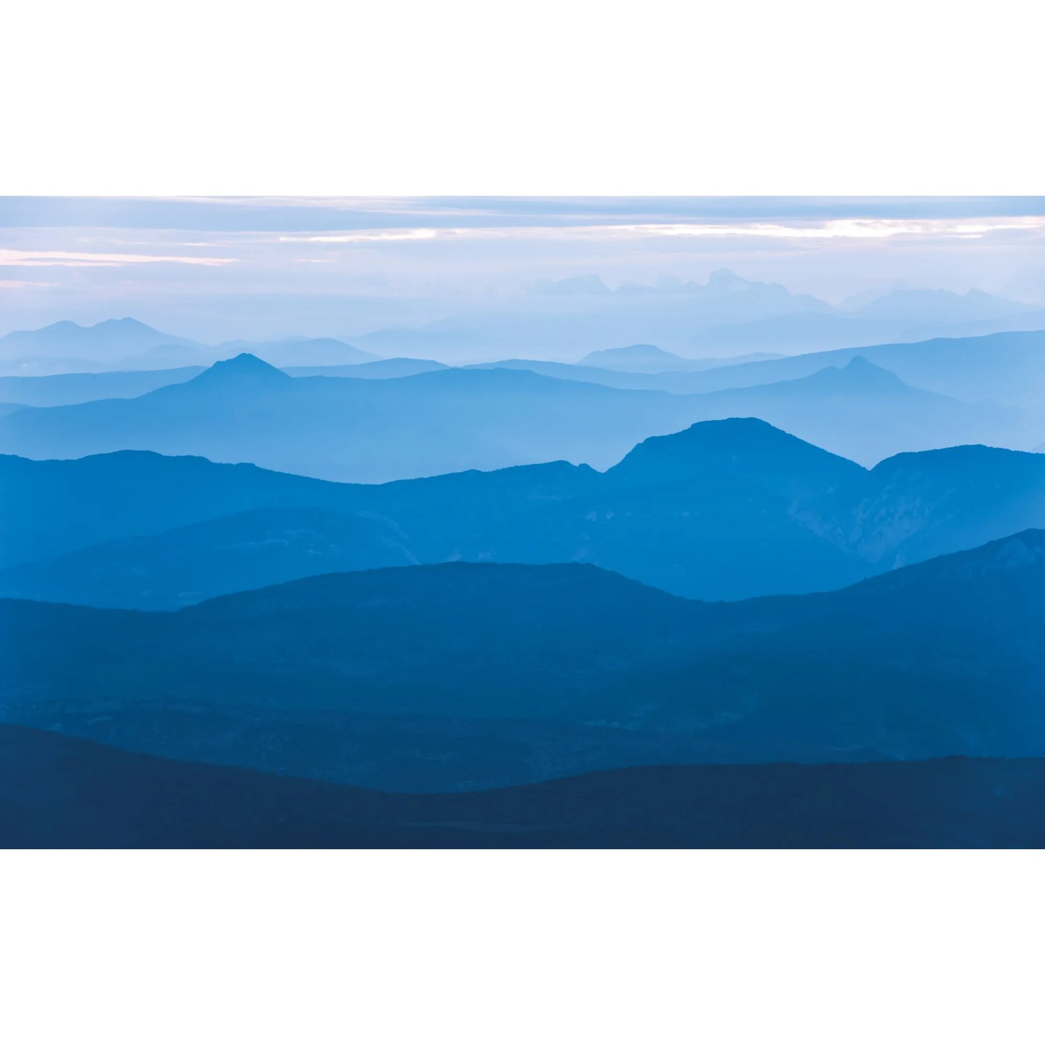 E-shop Komar Vliesová fototapeta Blue Mountain 400 x 250 cm
