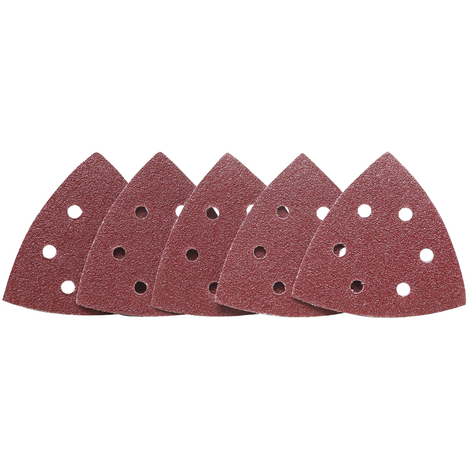 E-shop LUX-TOOLS Brúsny papier pre delta brúsky, 6 otvorov, K40, 105 mm, 5 ks