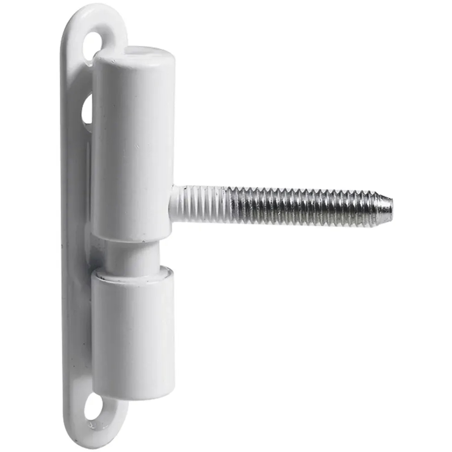 E-shop Hettich Renovačný záves dverí priemer 15 mm oceľ biely, 2 kusy