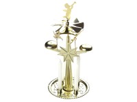Anjelské zvonenie zlaté pr. 130 x 270 mm