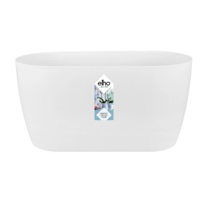 Elho Brussels Orchidee Duo 25 v ružovej farbe, oválny kvetináč na orchidey pre 2 rastliny.