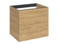 Roca Umývadlová skrinka Elegant 2Z, dub Hamilton, 53 x 60 x 44,9 cm