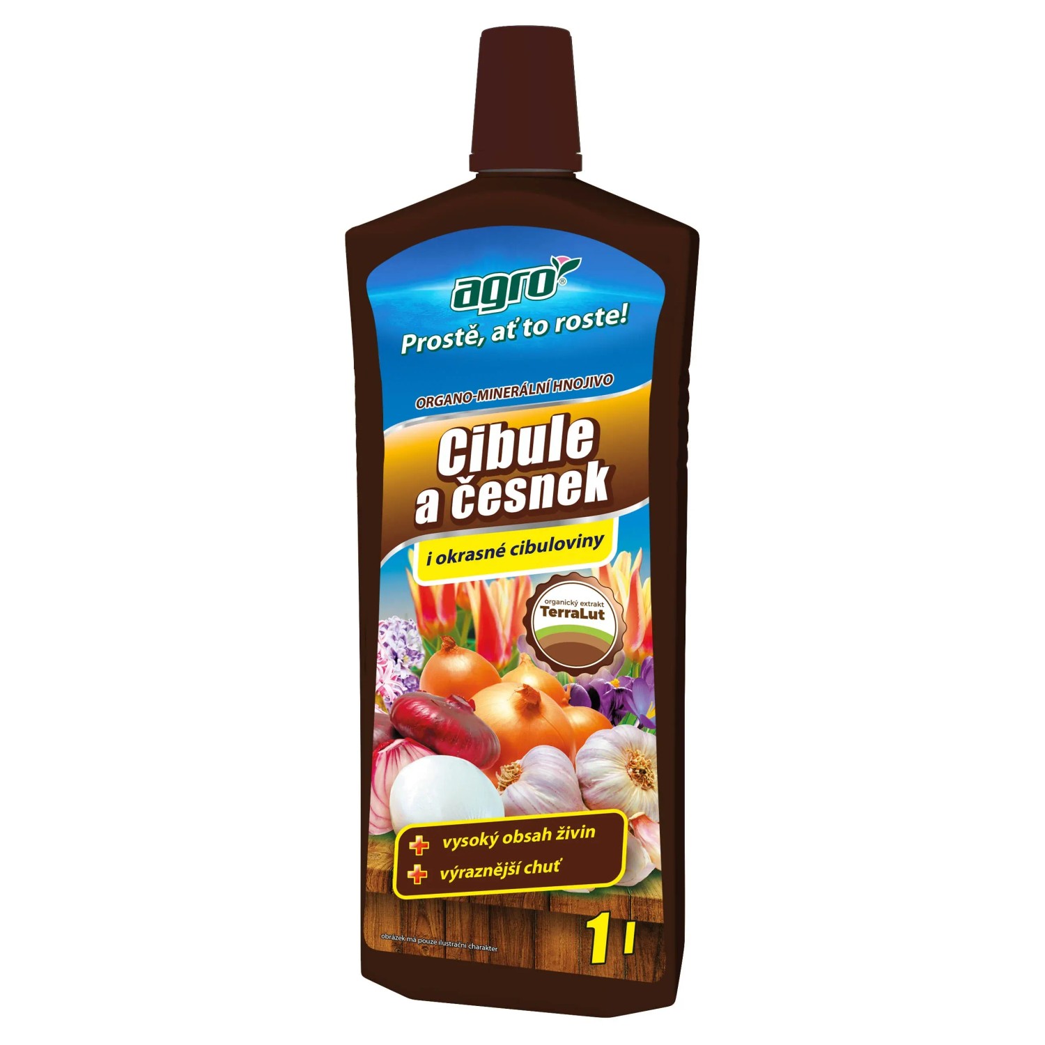 E-shop AGRO Kvapalné organo-minerálne hnojivo pre cibuľu a cesnak 1 l