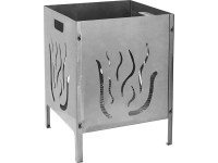 Ohnisko s dizajnom plameňov priemer 40 cm, kov