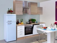 Flex-Well Kuchyňa Florida 220 cm/typ 2 - rúra/varná doska/digestor/umývačka