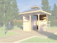 Weka Stena pre záhradné altánky 651 veľ. 1