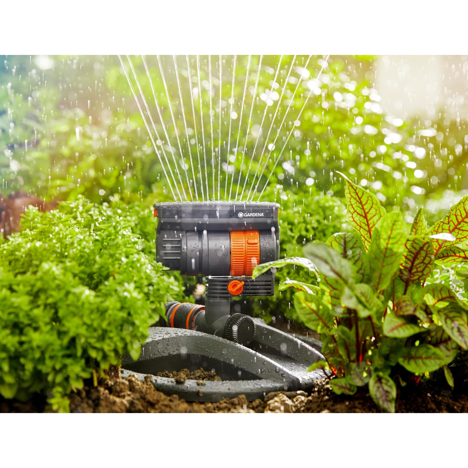 E-shop GARDENA Štvorplošný zavlažovač AquaZoom Compact