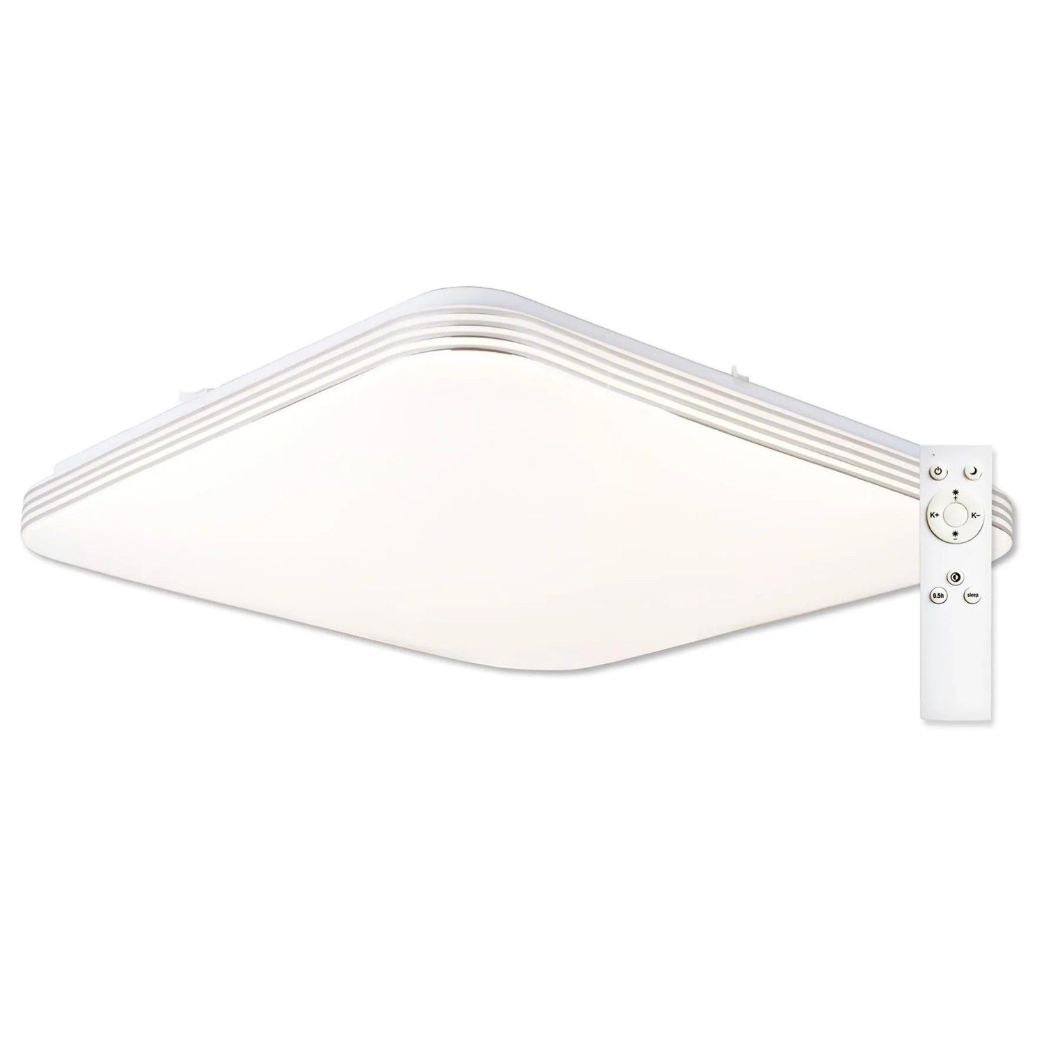 E-shop Top Light Stropné LED svietidlo Ocean HS RC 36W 3600lm 3000-6500K, 37,5 x 37,5cm