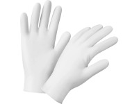 Jednorazové rukavice bezlatexové, biela, vel. L, 50 ks