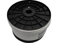 Koaxiálný kábel CB50C/RG6U biely 25 m