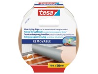 tesa Podlahová lepiaca páska s výstuhou odstrániteľná bez stôp, 10 m x 50 mm