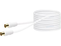Schwaiger Anténový kábel 90 dB 20 m biely Schwaiger Anténový kábel 90 dB 20 m biely