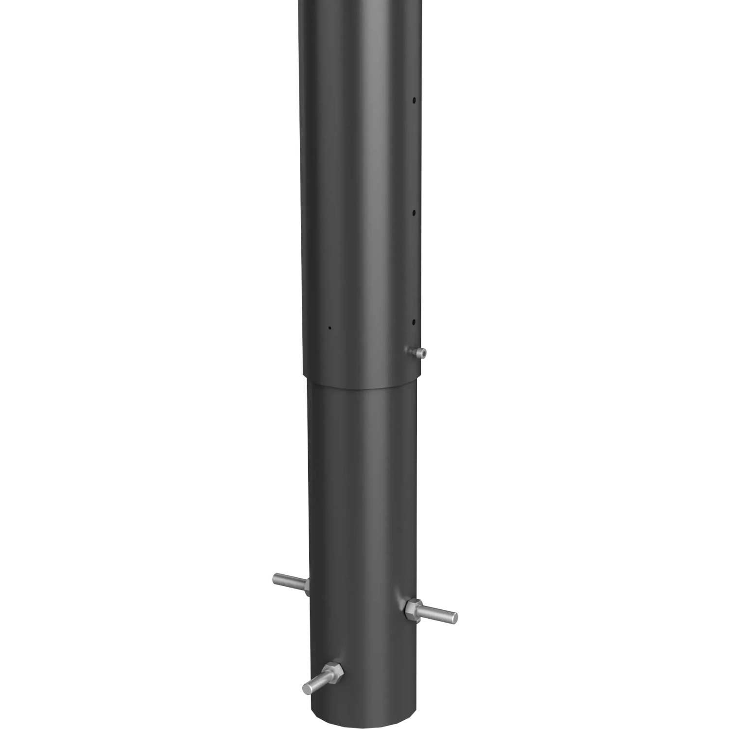 E-shop Biohort Kotviaca pätka pre plný plot na zabetónovanie, tmavo sivá, 135 cm