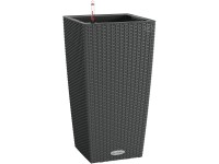 Lechuza Kvetináč Cubico Cottage 40 antracitový, 755 x 395 x 395 mm