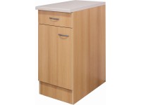 Flex-Well Kuchynská skrinka Nano spodná, zásuvky + dvierka, 40 x 85 x 57,1 cm Flex-Well Kuchynská skrinka Nano spodná, zásuvky + dvierka, 40 x 85 x 57,1 cm