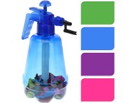 Pumpička na nafukovanie balónikov vr. 100 ks balónikov, mix farieb