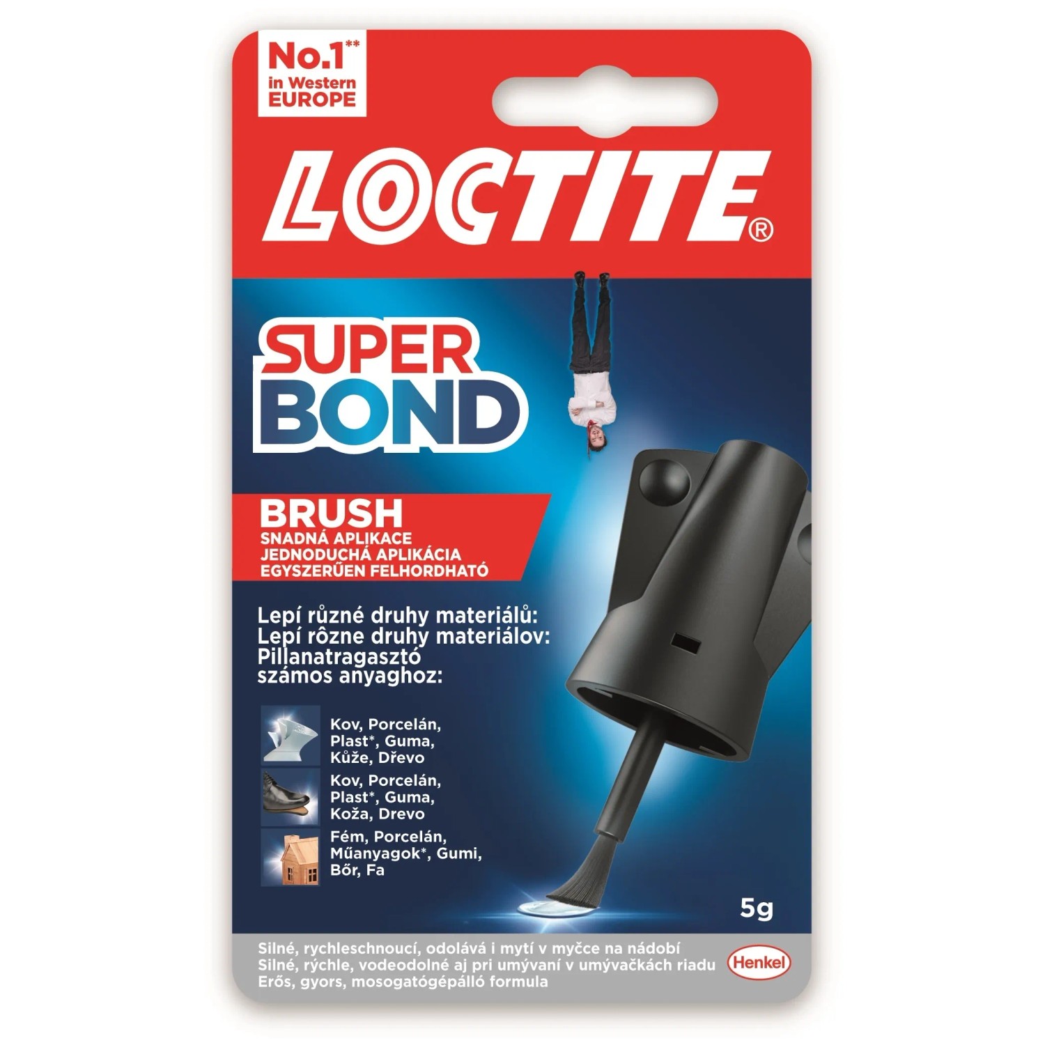 E-shop LOCTITE Sekundové/sekundové lepidlo SUPER BOND BRUSH 5 g