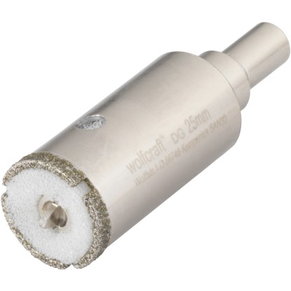 Wolfcraft Diamantová dierovacia píla Ceramic pre aku skrutkovač priemer 25 mm