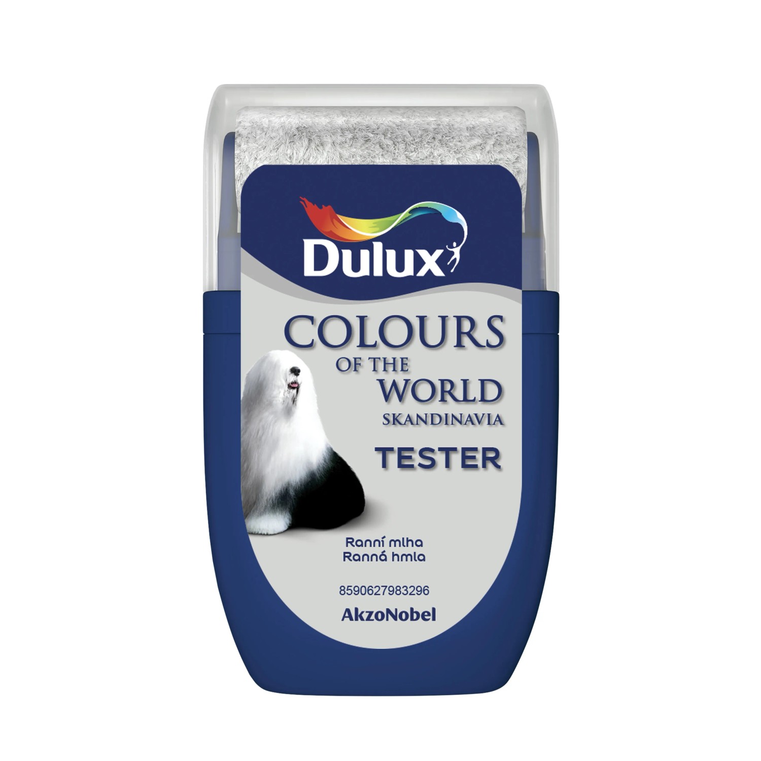 E-shop Dulux Tester, interiérová farba Colours of The World ranná hmla 30 ml