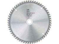 LUX List kotúčovej píly zo spekaného karbidu na drevo Ø 190 mm, 60 zubov