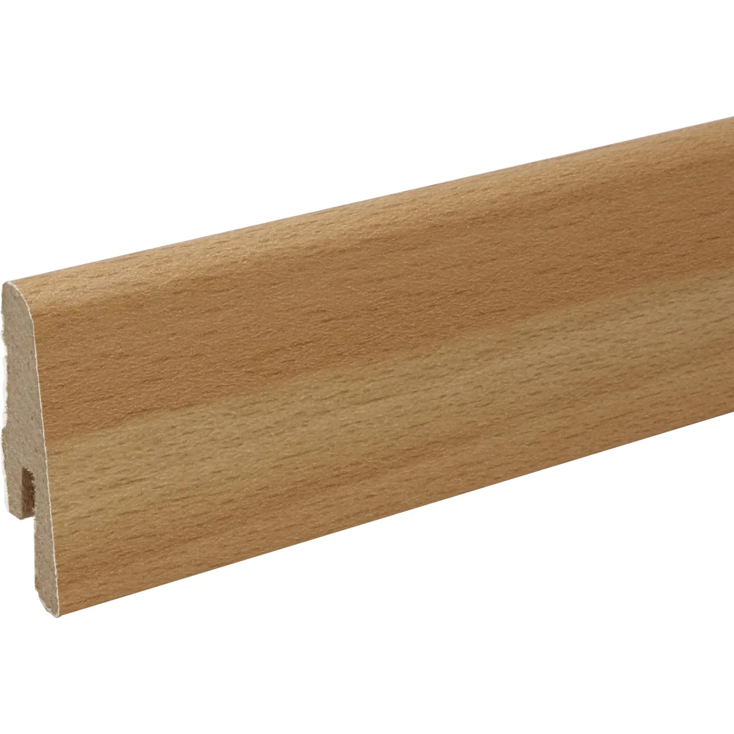 E-shop Soklová lišta Modern 40 buk svetlý, 40 x 18 x 2400 mm