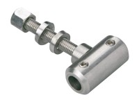 Držiak kruhovej tyče V2A 10 mm, 2 ks