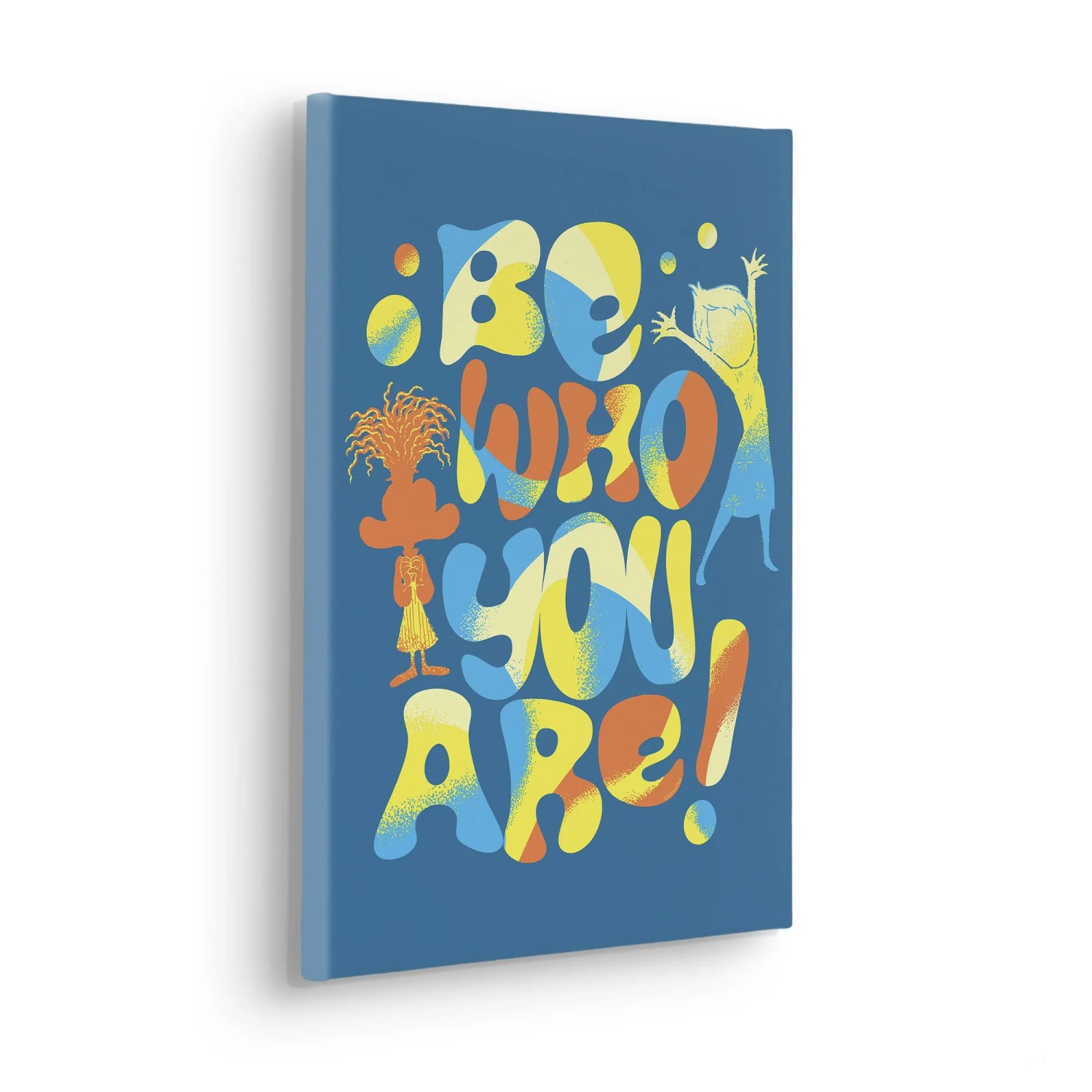 E-shop Komar Nástenný obraz na ráme Disney a Pixar Inside Out Be Who You Are 30x40 cm