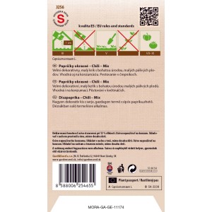 GardenSeed Premium Semienka Paprika Chilli Mix