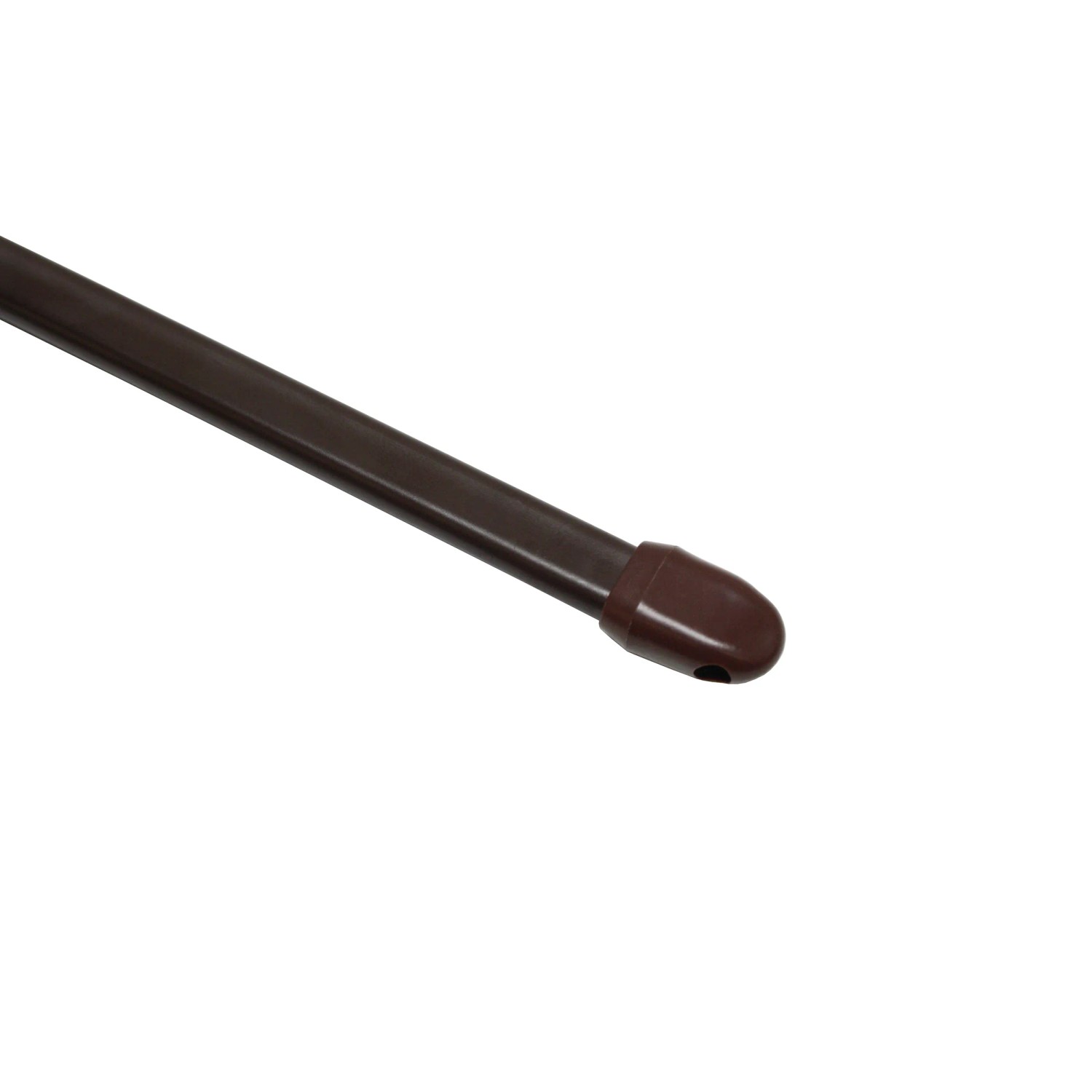 E-shop Gardinia Vitrážová tyč plochá pr. 11 mm, hnedá 60-90 cm