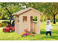 Maone Drevený detský domček HUGO, 114 x 120 x 150 cm