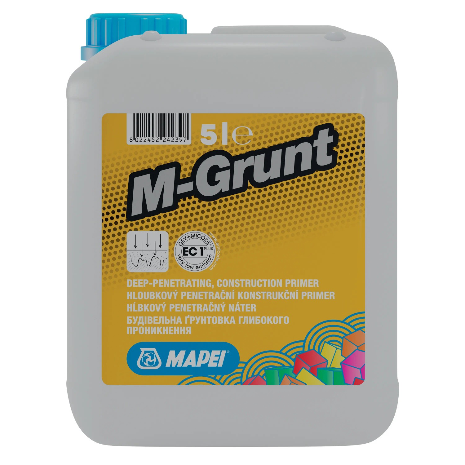 E-shop Mapei Hĺbkový penetračný náter M-Grunt 5 l
