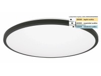 Top Light Kúpeľňové stropné LED svietidlo Onyx KM CCT 18W IP44 1800lm pr. 34 cm