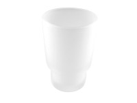 Novaservis Náhradný pohár sklo pieskované Novaservis Náhradný pohár sklo pieskované